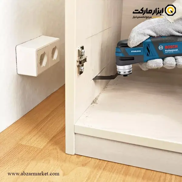 فرز چند کاره شارژی بوش 12 ولت براشلس مدل GOP 12V-28