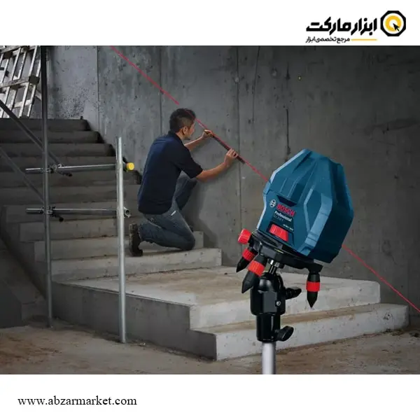 تراز لیزری بوش سه خط نقطه زن مدل GLL 3-15 X