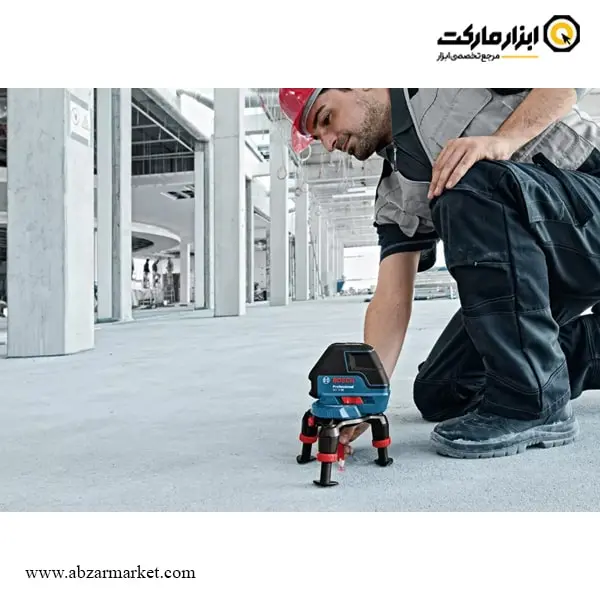 تراز لیزری بوش سه خط نقطه زن مدل GLL 3-50 تراز لیزری بوش سه خط نقطه زن مدل GLL 3-50