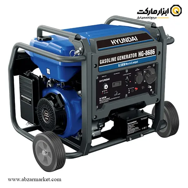 موتور برق هیوندای 8.5 کیلو وات مدل HG-8686 موتور برق هیوندای 8.5 کیلو وات مدل HG-8686