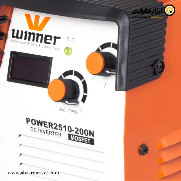 اینورتر جوشکاری وینر 200 آمپر مدل POWER 2510-200N با گارانتی نامحدود