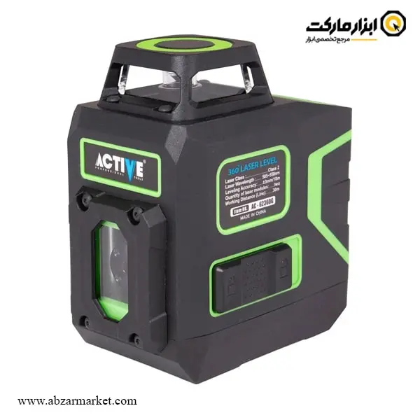 تراز لیزری اکتیو دو خط 360 درجه نور سبز مدل AC-62360G تراز لیزری اکتیو دو خط 360 درجه نور سبز مدل AC-62360G