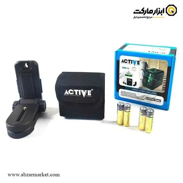 تراز لیزری اکتیو دو خط نور سبز مدل AC-6802G تراز لیزری اکتیو دو خط نور سبز مدل AC-6802G