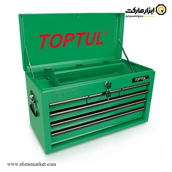 جعبه ابزار فلزی تاپ تول کشویی 66 سانتی متر مدل TBAA0601 جعبه ابزار فلزی تاپ تول کشویی 66 سانتی متر مدل TBAA0601