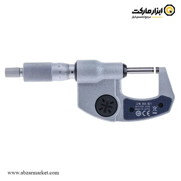 میکرومتر دیجیتال میتوتویو خارج سنج 25-0 میلی متر مدل 821-293 میکرومتر دیجیتال میتوتویو خارج سنج 25-0 میلی متر مدل 821-293