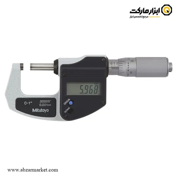 میکرومتر دیجیتال میتوتویو خارج سنج 25-0 میلی متر مدل 831-293 میکرومتر دیجیتال میتوتویو خارج سنج 25-0 میلی متر مدل 831-293