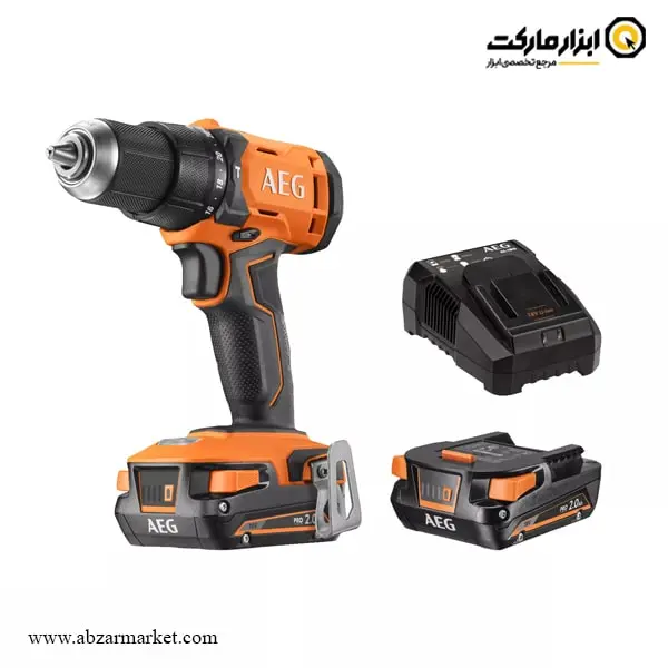 دریل شارژی چکشی AEG لیتیوم 18 ولت مدل BSB 18G4-202 دریل شارژی چکشی AEG لیتیوم 18 ولت مدل BSB 18G4-202