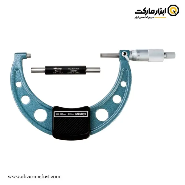 میکرومتر میتوتویو 125-100 میلی متر خارج سنج مدل 141-103 میکرومتر میتوتویو 125-100 میلی متر خارج سنج مدل 141-103
