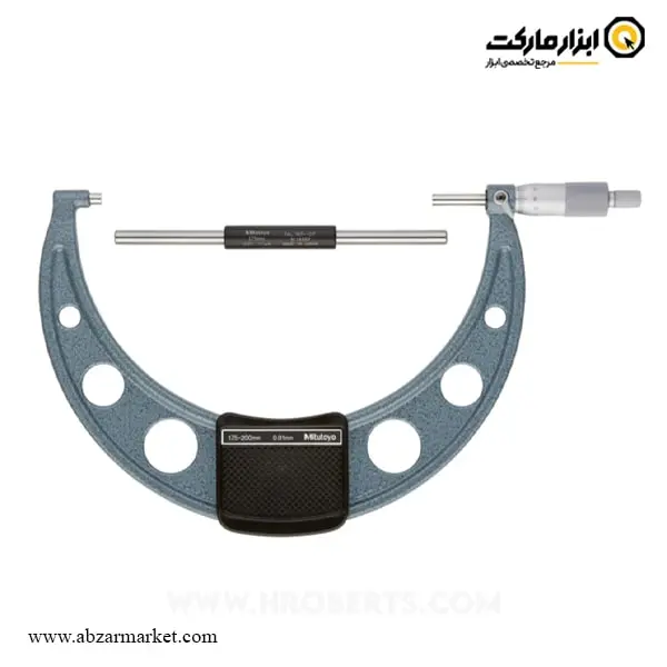 میکرومتر میتوتویو 200-175 میلی متر خارج سنج مدل 144-103 میکرومتر میتوتویو 200-175 میلی متر خارج سنج مدل 144-103