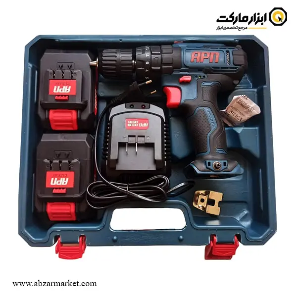 دریل شارژی چکشی APN لیتیوم 18 ولت مدل CLD 18 S دریل شارژی چکشی APN لیتیوم 18 ولت مدل CLD 18 S