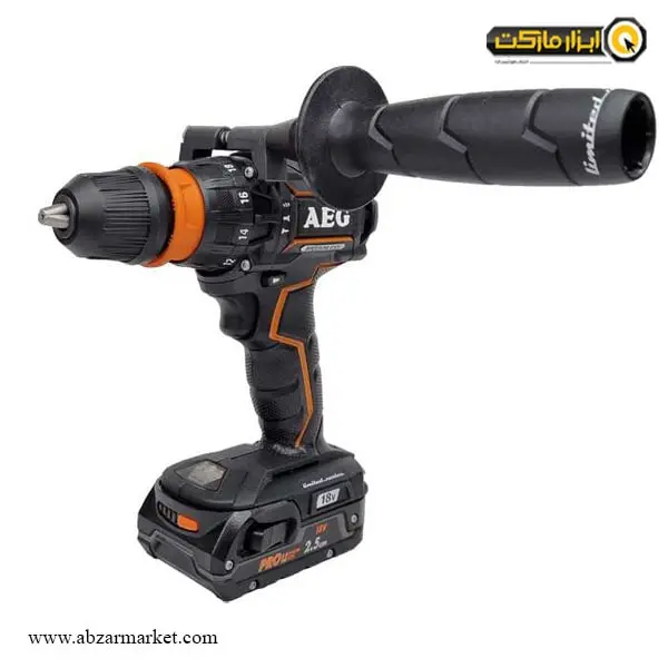 دریل شارژی چکشی AEG براشلس لیتیوم 18 ولت مدل BSB18CBLLE-252 دریل شارژی چکشی AEG براشلس لیتیوم 18 ولت مدل BSB18CBLLE-252