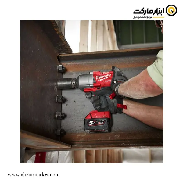 بکس شارژی میلواکی 3/4 اینچ براشلس 18 ولت لیتیوم مدل M18 ONEFHIWF34-502X