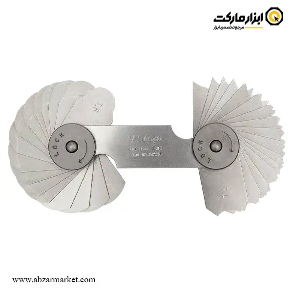 شابلون شعاع سنج میتوتویو مدل 106-186 شابلون شعاع سنج میتوتویو مدل 106-186