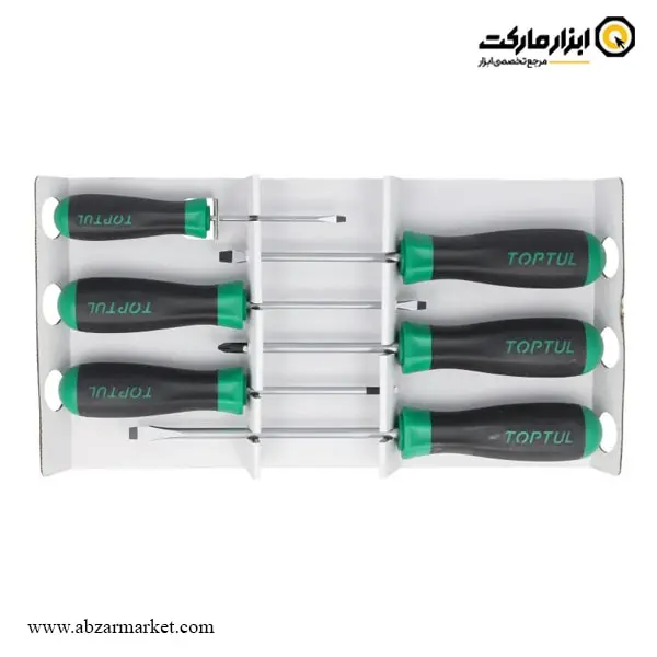 ست پیچ گوشتی تاپ تول 6 عددی مدل GAAE0604 ست پیچ گوشتی تاپ تول 6 عددی مدل GAAE0604