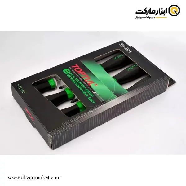 ست پیچ گوشتی تاپ تول 6 عددی مدل GAAE0604 ست پیچ گوشتی تاپ تول 6 عددی مدل GAAE0604