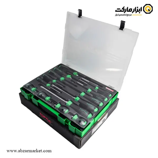 ست پیچ گوشتی تاپ تول 14 عددی مدل GZC1401