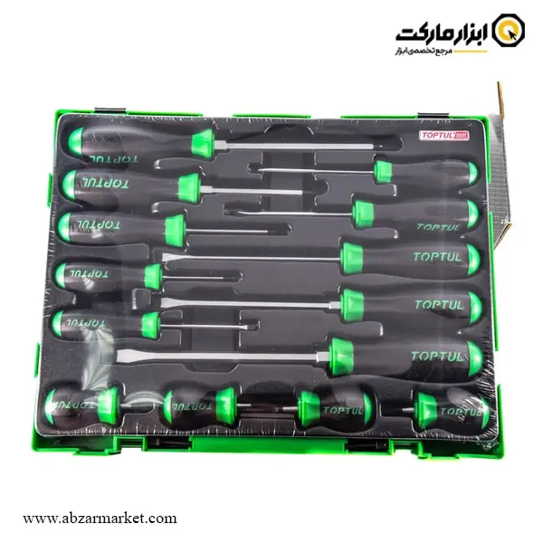 ست پیچ گوشتی تاپ تول 14 عددی مدل GZC1401