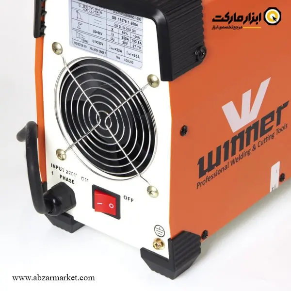 اینورتر جوشکاری وینر 250 آمپر مدل POWER 3510-250CE با گارانتی نامحدود