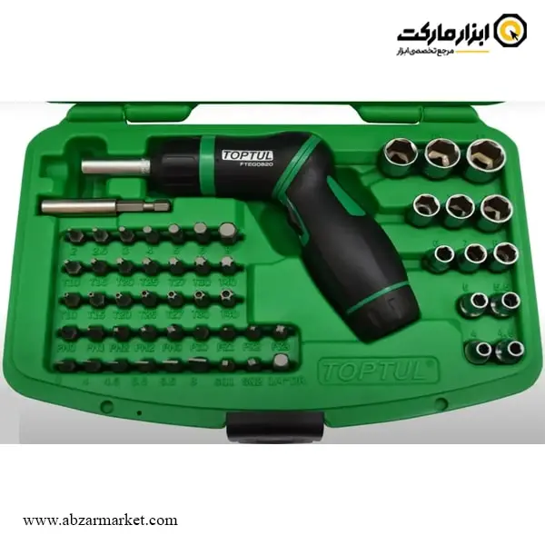 ست سر پیچ گوشتی تاپ تول 54 عددی مدل GAAI5401