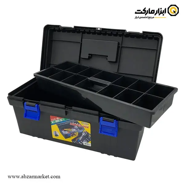جعبه ابزار پلاستیکی تویو 45 سانتی متر مدل TFP-450