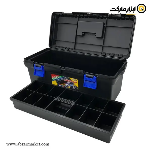 جعبه ابزار پلاستیکی تویو 53 سانتی متر مدل TFP-530 جعبه ابزار پلاستیکی تویو 53 سانتی متر مدل TFP-530