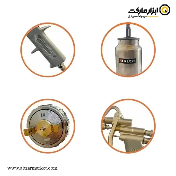 پیستوله رنگ بادی تراست مدل GA