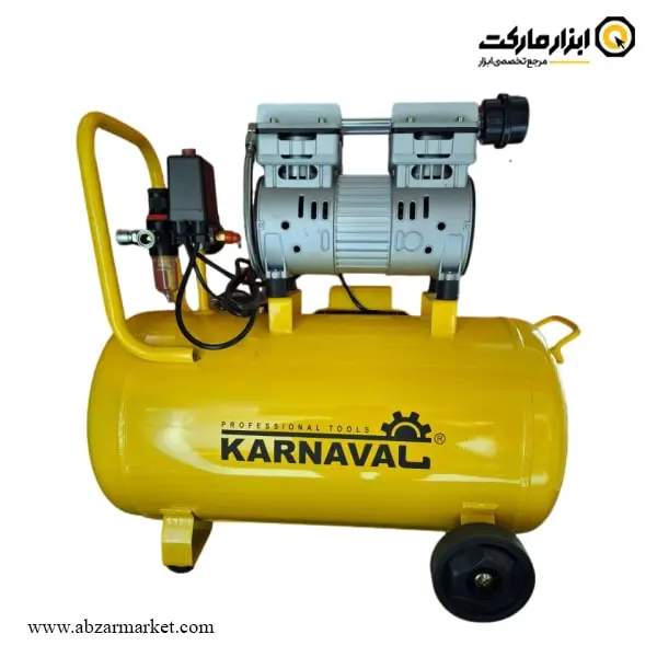 کمپرسور باد سایلنت کارناوال 24 لیتری مدل 24L کمپرسور باد سایلنت کارناوال 24 لیتری مدل 24L