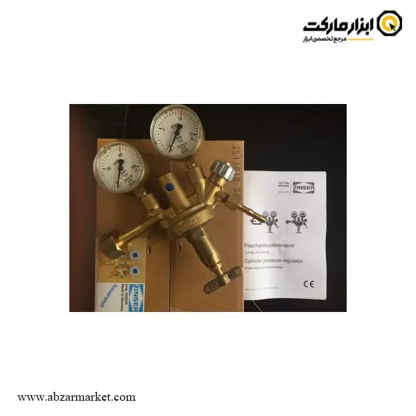 مانومتر اکسیژن زینسر اصلی دو گیج مدل 001-2511010 مانومتر اکسیژن زینسر اصلی دو گیج مدل 001-2511010