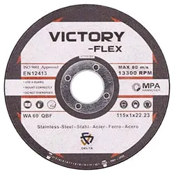 صفحه استیل بر مینی ویکتوری فلکس 115x1 میلی متر-مجموعه ( 5 عددی )
