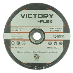 صفحه استیل بر ویکتوری فلکس 180x3 میلی متر-مجموعه ( 5 عددی )