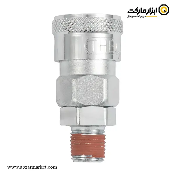 کوپلینگ باد مادگی تی اچ بی 1/4 اینچ رزوه خارج مدل 20SMA