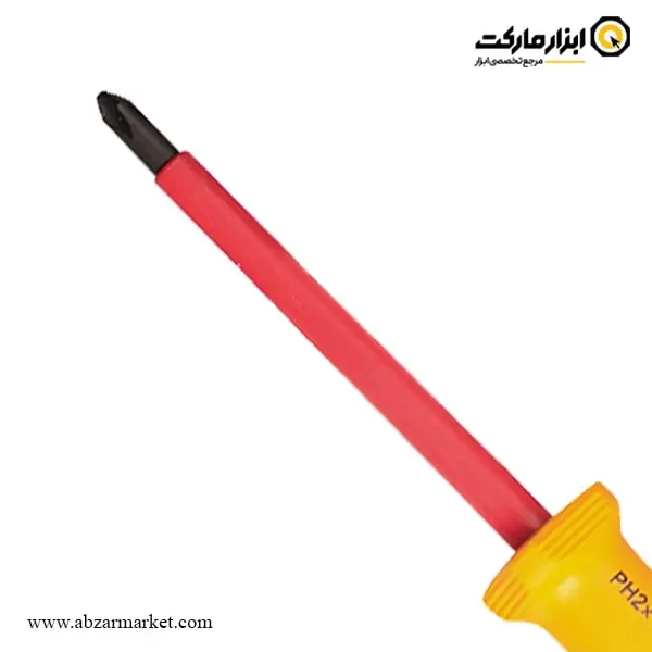 پیچ گوشتی چهارسو عایق برق فشار قوی بوهر مدل 0202