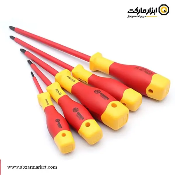 پیچ گوشتی چهارسو عایق برق فشار قوی بوهر مدل 0202
