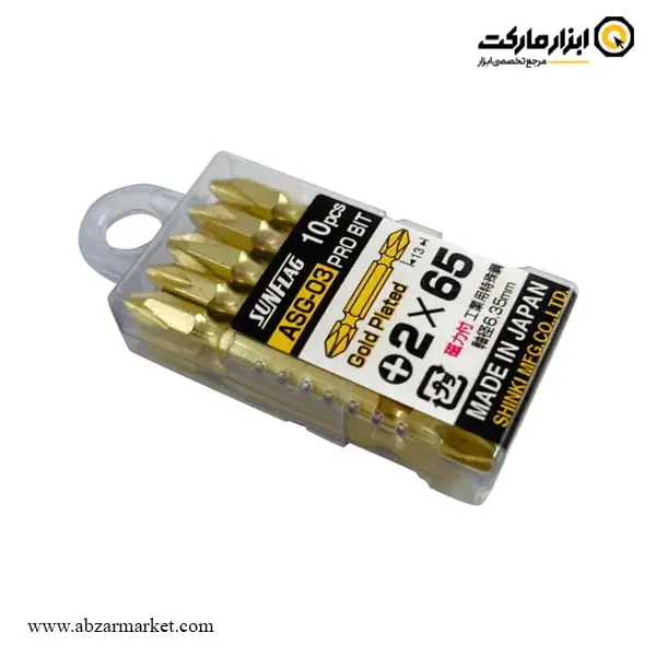 سر پیچ گوشتی سان فلگ دو سر چهارسو مدل ASG سر پیچ گوشتی سان فلگ دو سر چهارسو مدل ASG