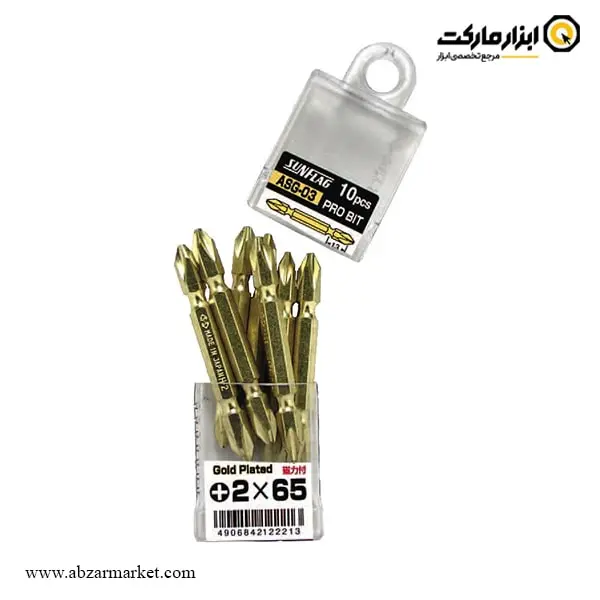 سر پیچ گوشتی سان فلگ دو سر چهارسو مدل ASG سر پیچ گوشتی سان فلگ دو سر چهارسو مدل ASG