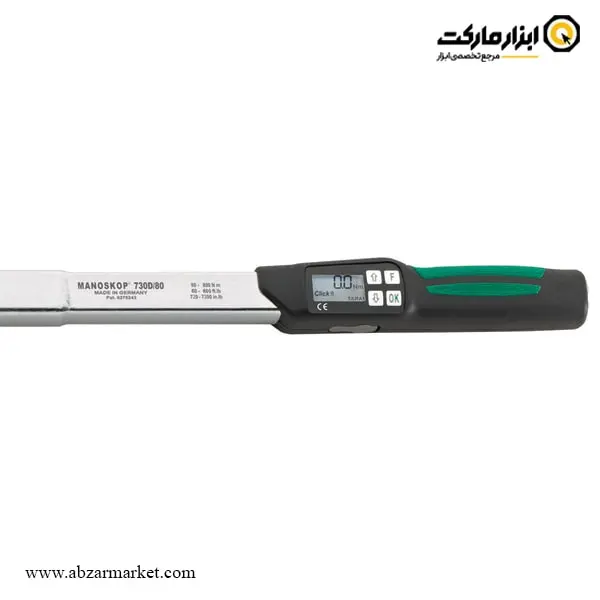 آچار ترکمتر دیجیتال اشتایویل 800-80 نیوتن سری خور 22x28 مدل 730D/80 آچار ترکمتر دیجیتال اشتایویل 800-80 نیوتن سری خور 22x28 مدل 730D/80