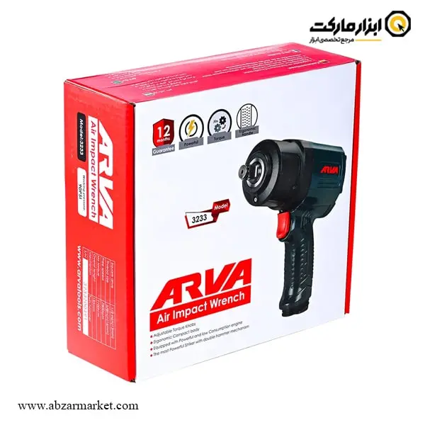 بکس بادی آروا 1/2 اینچ مدل 3233 بکس بادی آروا 1/2 اینچ مدل 3233