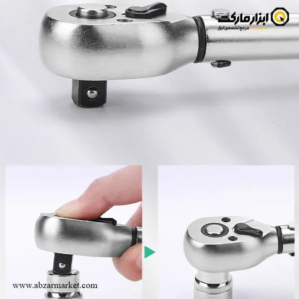 آچار ترکمتر جغجغه ای 1/2 اینچ برلیون 330-60 نیوتن مدل 081430330 آچار ترکمتر جغجغه ای 1/2 اینچ برلیون 330-60 نیوتن مدل 081430330