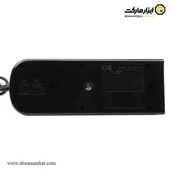 محافظ دیجیتال شش خانه پارت الکتریک با کابل 1.8 متری مدل 8794