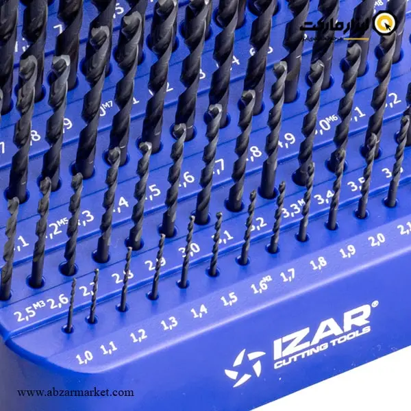 ست مته آهن HSS ایزار 91 عددی مدل 56685 ست مته آهن HSS ایزار 91 عددی مدل 56685