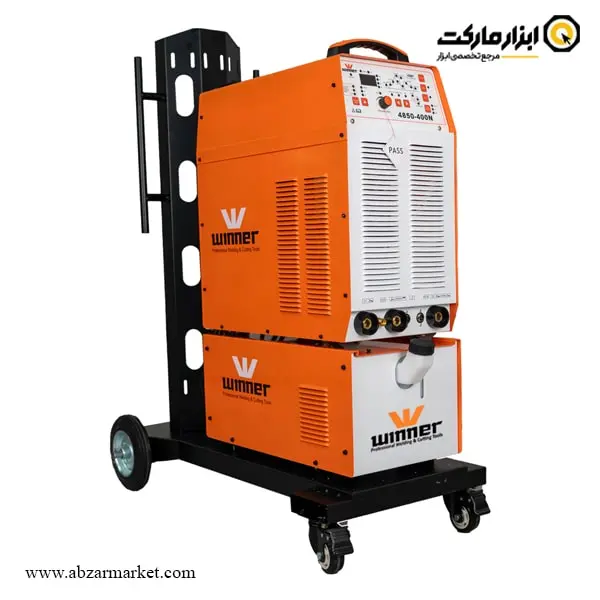 اینورتر جوشکاری تیگ وینر 400 آمپر پالسی دیجیتال آب خنک مدل 400N-4850 با گارانتی نامحدود