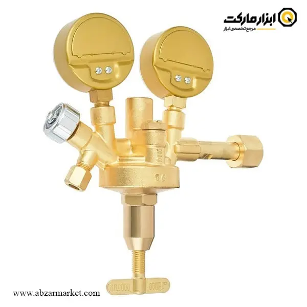 مانومتر نیتروژن وینر دو گیج طرح زینسر مدل W-046N