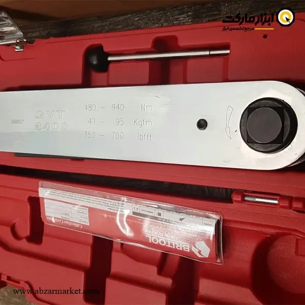 آچار ترکمتر تقه ای 1 اینچ بریتول 940-480 نیوتن مدل GVT8400 آچار ترکمتر تقه ای 1 اینچ بریتول 940-480 نیوتن مدل GVT8400