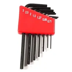 آچار آلن شش گوش واستر کارتی کوتاه 7 عددی مدل VH030