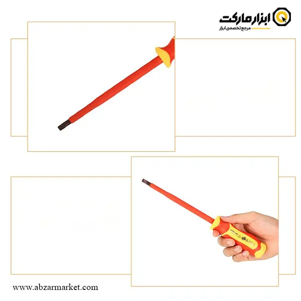 پیچ گوشتی دو سو عایق برق فشار قوی برلیون مدل 0303