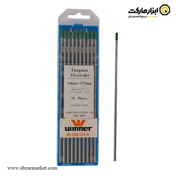 الکترود تنگستن سبز وینر مدل W-20-G الکترود تنگستن سبز وینر مدل W-20-G