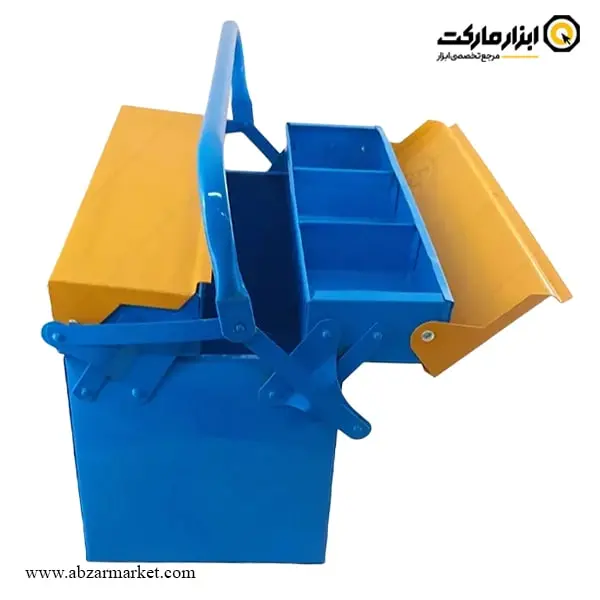جعبه ابزار فلزی اتوماتیک بلند وفایی 40 سانتی متر مدل 422 جعبه ابزار فلزی اتوماتیک بلند وفایی 40 سانتی متر مدل 422