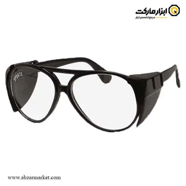 عینک ایمنی تک پلاست سفید مدل TP-E007 عینک ایمنی تک پلاست سفید مدل TP-E007