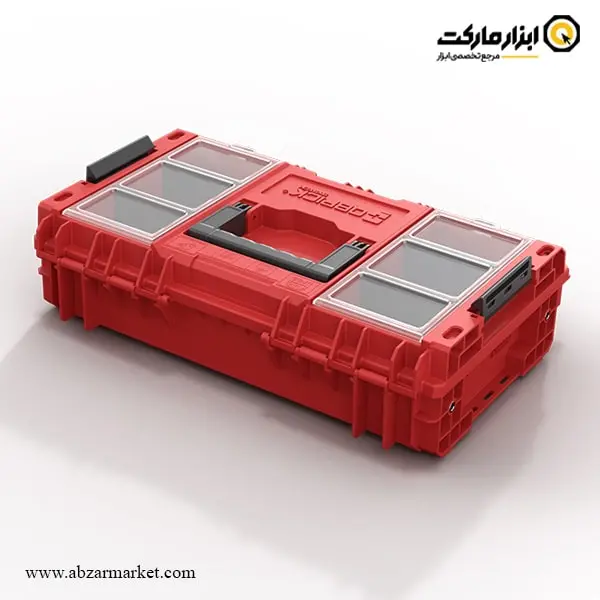 جعبه ابزار تخصصی کیوبریک مدل PRIME Toolbox 150 Profi RED Ultra HD Custom