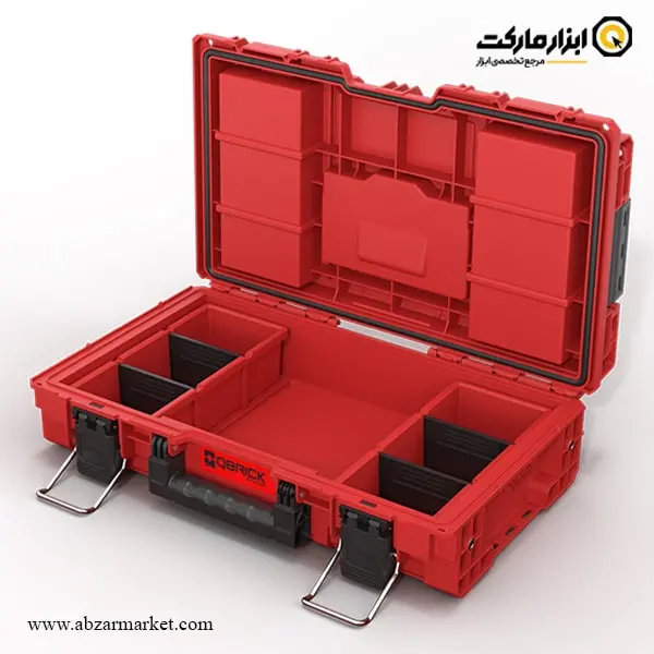 جعبه ابزار تخصصی کیوبریک مدل PRIME Toolbox 150 Profi RED Ultra HD Custom